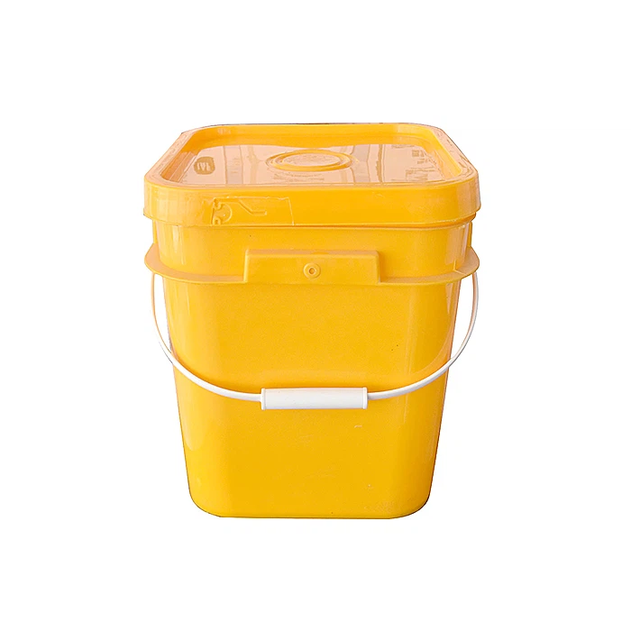 HDPE négyzet alakú vödrök