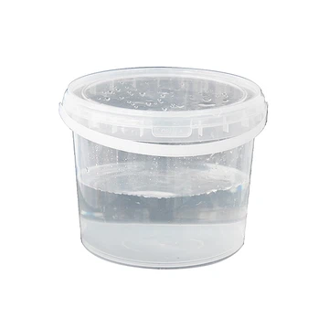 Vékony falú átlátszó vödör